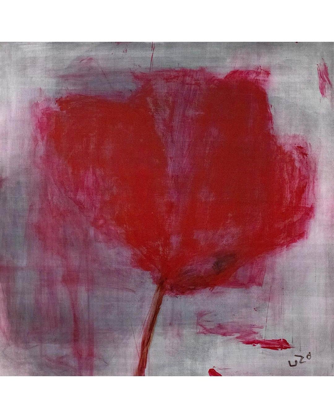 Uzo Hiramatsuのインスタグラム：「2022. #painter #Japan #fukuoka #contemporaryart #painting #drawing #mixedmedia  #flower #flowers」