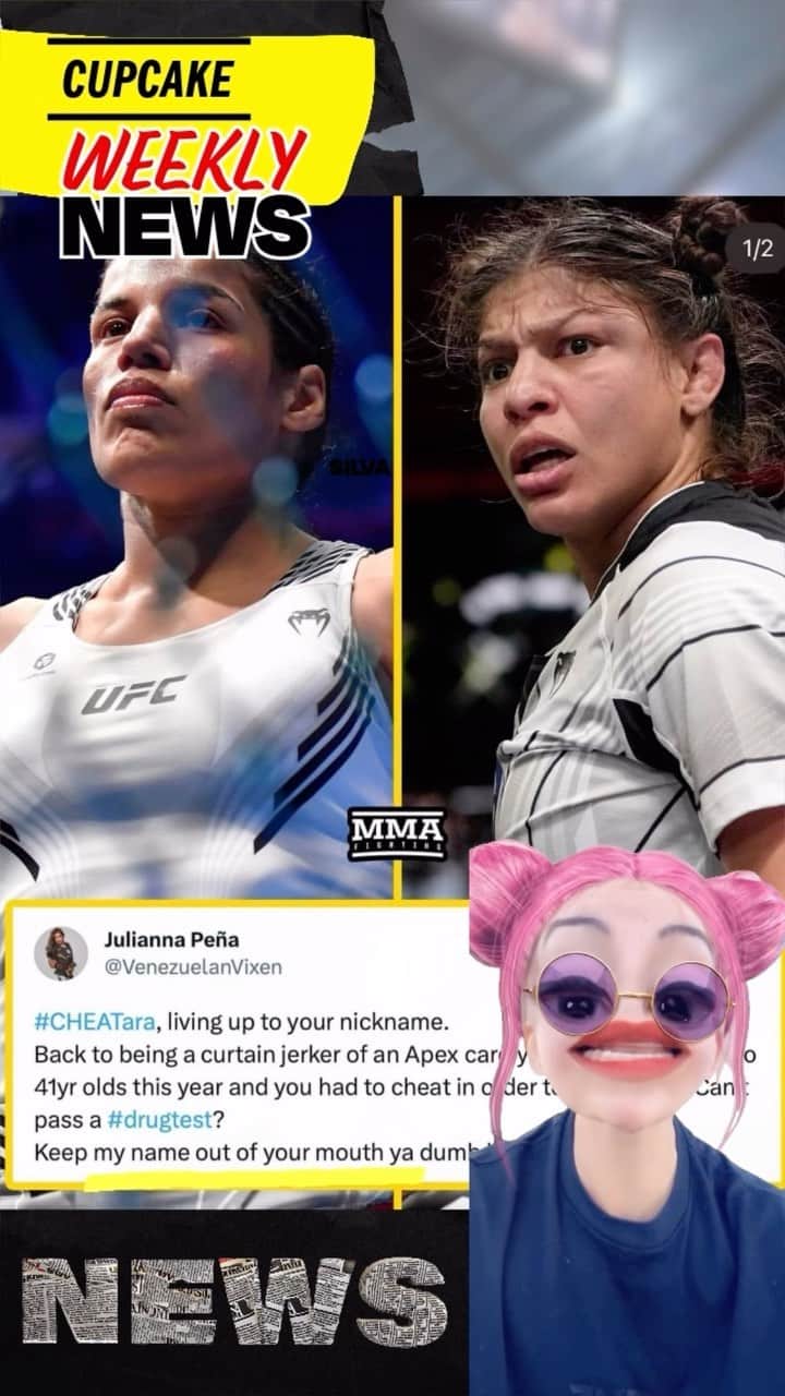 ミーシャ・テイトのインスタグラム：「Now I know nuthin bout ADHD medication nor how it could make you perform better in a Faght. I’m sure glad good ol USADA is doin their job because I haven’t the slightest.   Now I like Miss Bueno Silva and I don’t take her for an intentional cheater because that would look more like Aspen Ladd on a scale but this here puts the fear of God in me y’all.   This is why I don’t even take a damn Tylenol for my headache bc whatever I got I just suffer with cuz ya just can’t be too careful.  What is it about ADHD medication that would be considered performance enhancing does any of y’all know??  #mytake #honestopinion #ufc #usada #mma #wmma #hottopic」
