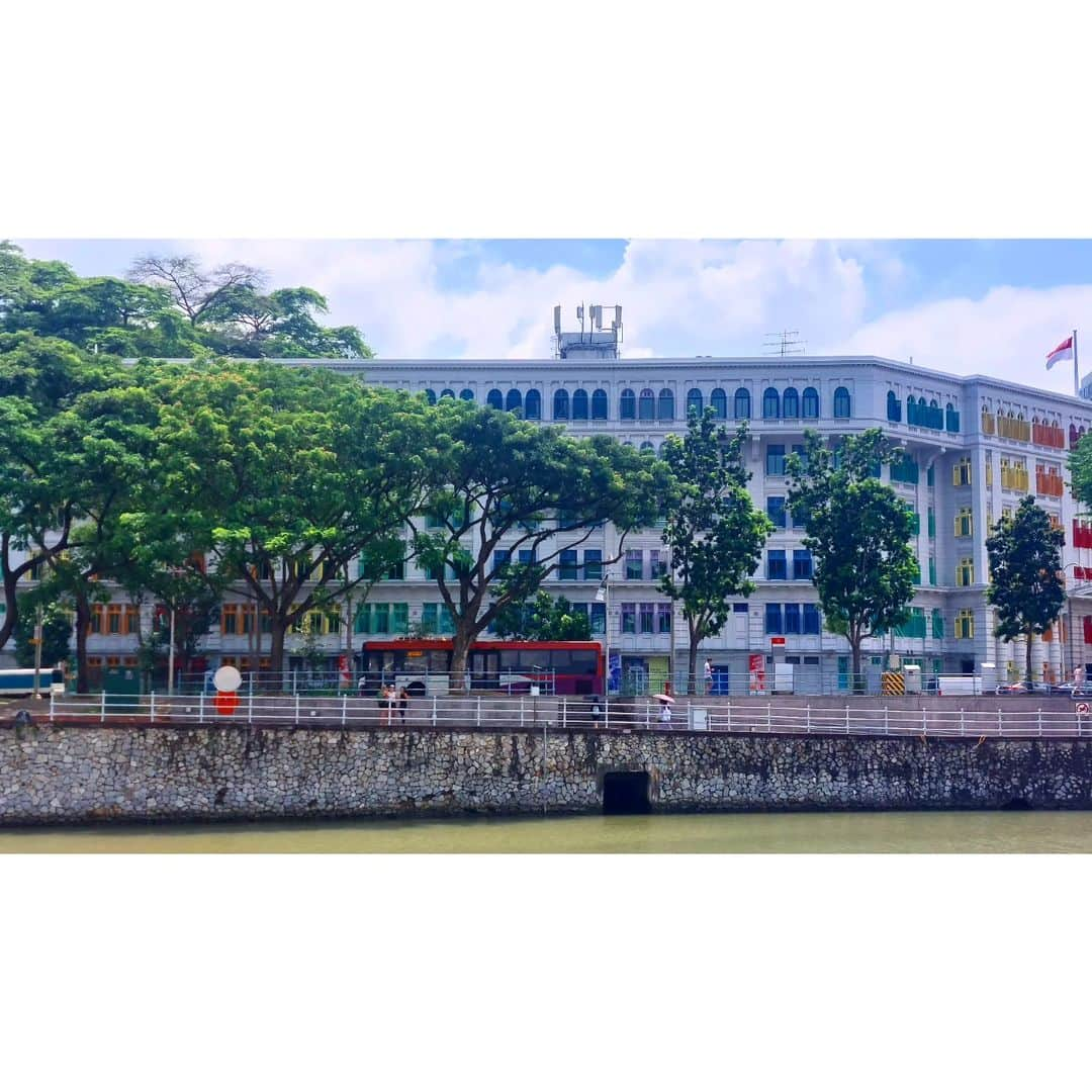 岩山立子のインスタグラム：「#singapore around #clarkequay」