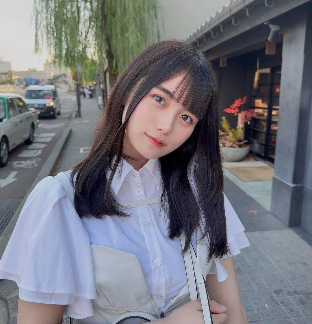 のインスタグラム：「金沢少しだけ観光したよ〜👜」