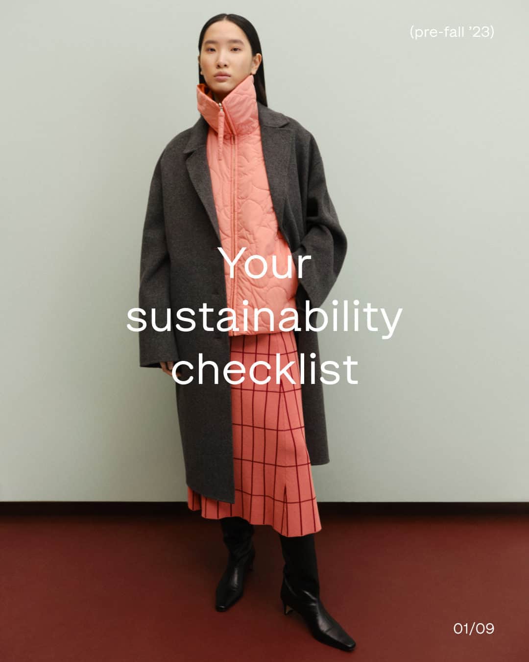 マリメッコのインスタグラム：「Here are the highlights of our sustainability work for pre-fall '23. Swipe to see how our efforts to make Marimekko more sustainable are coming along.  Explore pre-fall '23 and learn more about our sustainability journey at marimekko.com. Link in bio. #marimekko」