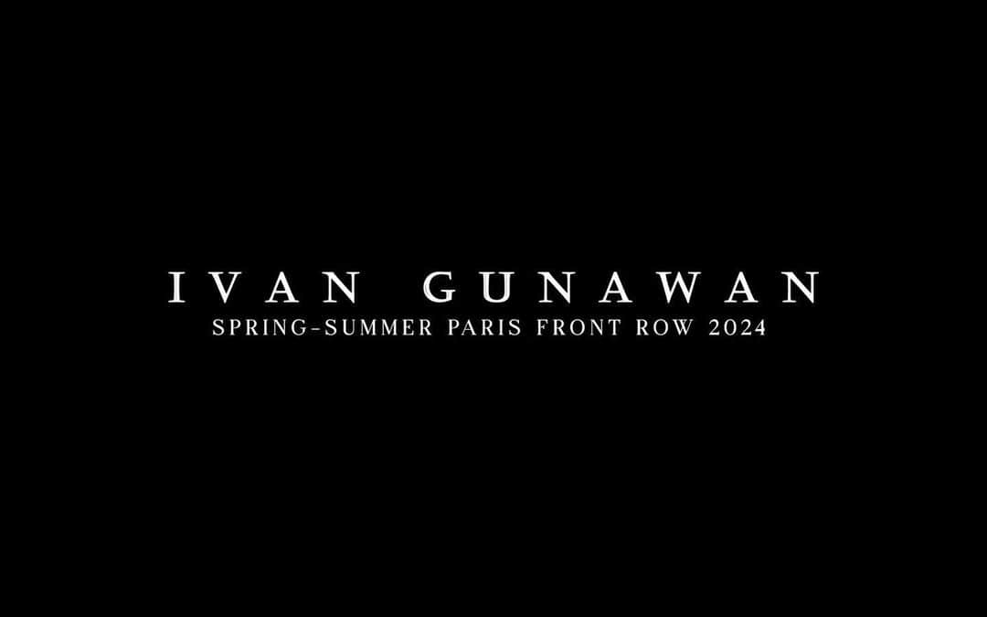 Ivan Gunawanのインスタグラム