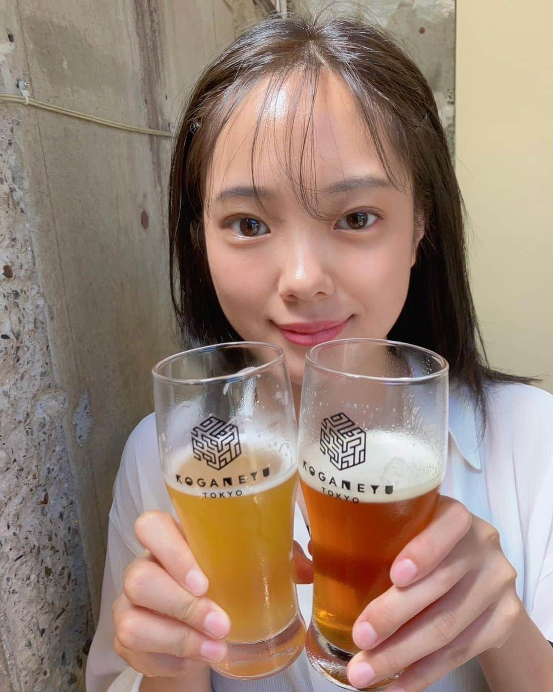 中山来未さんのインスタグラム写真 - (中山来未Instagram)「ＢＥＥＲ🥨🍺  #黄金湯 #銭湯 #銭湯女子 #朝活　#クラフトビール  #サ活 #サウナ女子  @b_b_j.j」8月25日 12時35分 - kurumi_nakayama