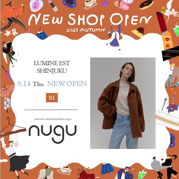 ルミネエスト新宿さんのインスタグラム写真 - (ルミネエスト新宿Instagram)「【2023Autumn NEW OPEN SHOP】 ルミネエスト新宿店に話題のショップが続々OPEN！ スペシャルな情報も盛りだくさん！要CHECKです👀👇   🤍B1 nugu【9.14 Thu. OPEN!】 ①  ご来店いただいたお客さまにプレゼントを配布✨　※先着順となります。 ②  お買い上げいただいたお客さまにnuguオリジナルショッピングバッグで商品をお渡し ③  税込6,000円以上のお買い上げでノベルティプレゼント！ ④  税込8,000円以上のお買い上げでノベルティプレゼント！ ⑤  税込15,000円以上お買い上げでスペシャルなイベントをご用意👀 ※③～⑤すべて先着順となります。   🤍6F ALAND 【9.1 Fri.OPEN!】 税込7,000円以上お買い上げでルミネエスト新宿店限定キーリングプレゼント ※OPEN～なくなり次第終了となります。   🤍2F ADDICTION 【9.1Fri.OPEN!】 税込み6,600円以上のお買い上げで「スキンプロテクター カラーコントロール」のミニサンプルをプレゼント！   🤍2F MIRO AMURETTE【9.2 Sat. OPEN!】 税込み15,000円以上お買い上げいただいたお客さまにMIRO AMURETTEオリジナル香水をプレゼント！ ※先着順となります。   🤍B2  UbySPICK&SPAN【8.26 Sat. OPEN!】 期間限定でフォトブースを設置📷 お買い上げいただいたお客さまは無料で撮影していただけます！ （お買い上げがなくても有料で撮影していただけます。）   皆さまのご来店をお待ちしております🌷   #lumine #ルミネエスト新宿 #ルミネエスト  #lumineestshinjuku #2023aw #newshop #nugu  #aland #addiction#miroamurette #ubyspickandspan」8月25日 13時28分 - lumine_est