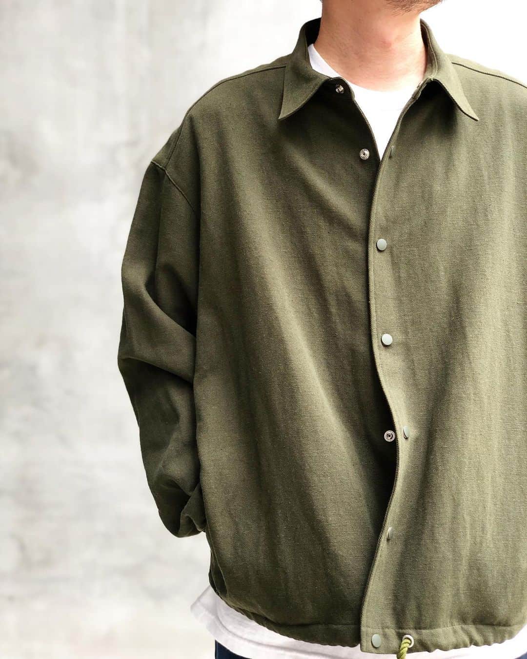 のインスタグラム：「. DIGAWEL/COACH L/S SHIRT JACKET . . @nollyandthenatures . #tottori #鳥取県 #鳥取市 #川端 . #digawel」