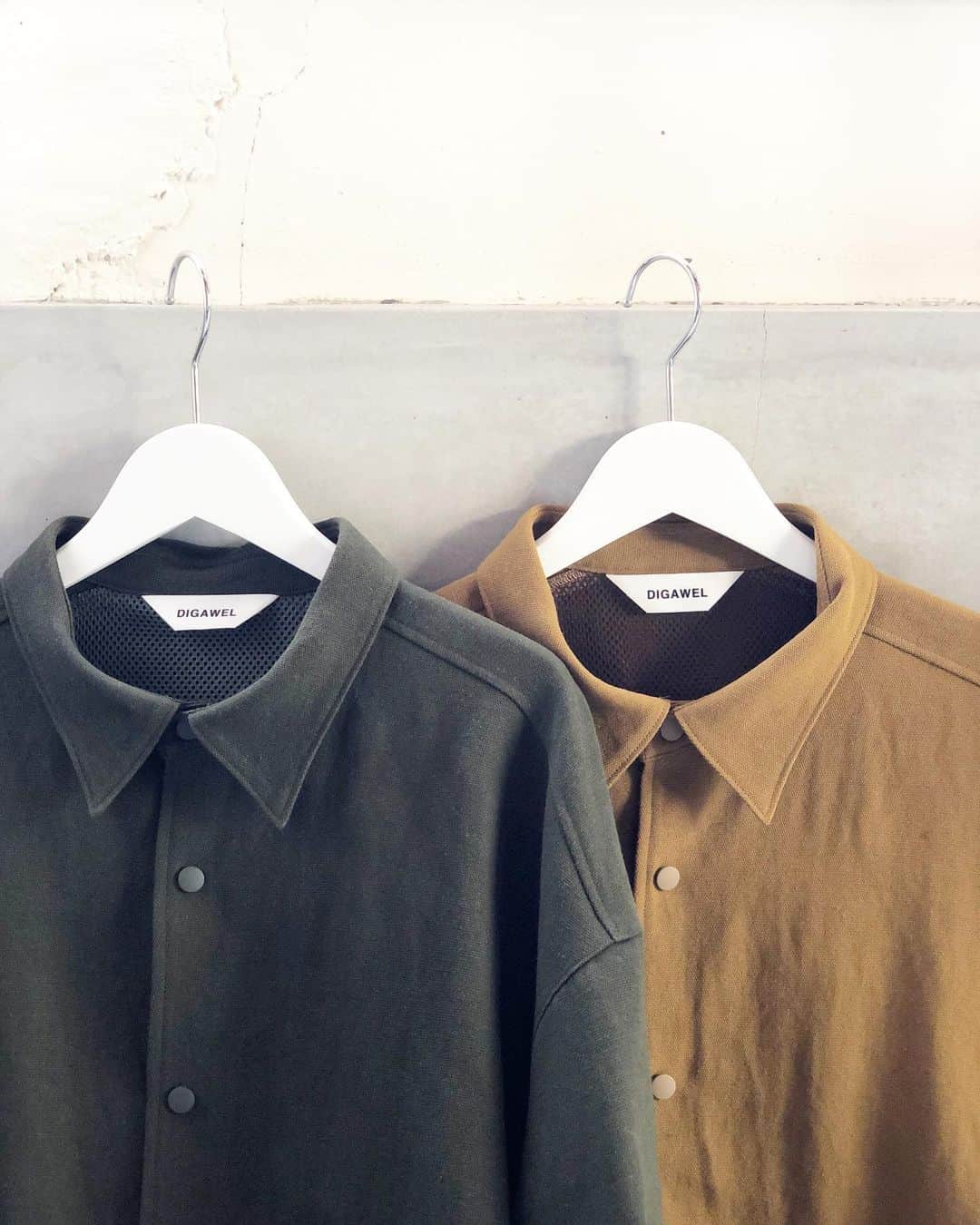 のインスタグラム：「. DIGAWEL/COACH L/S SHIRT JACKET . . @nollyandthenatures . #tottori #鳥取県 #鳥取市 #川端 . #digawel」