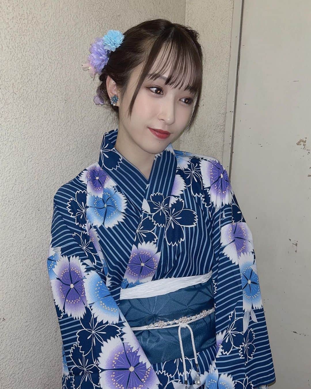 のインスタグラム：「ㅤㅤㅤㅤ 今年はいっぱい浴衣着たなあ🎆🫧 まだ着る予定だけど🫢💜 #chaosundergroundzealot #chu_z #waltetto #foryou #summer #japan #japanese #yukata #wt1015赤羽renyワンマン #浴衣 #夏」