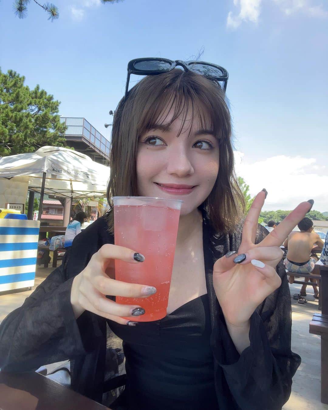 東海林クレア（くれたん）のインスタグラム：「うみのいえええ」