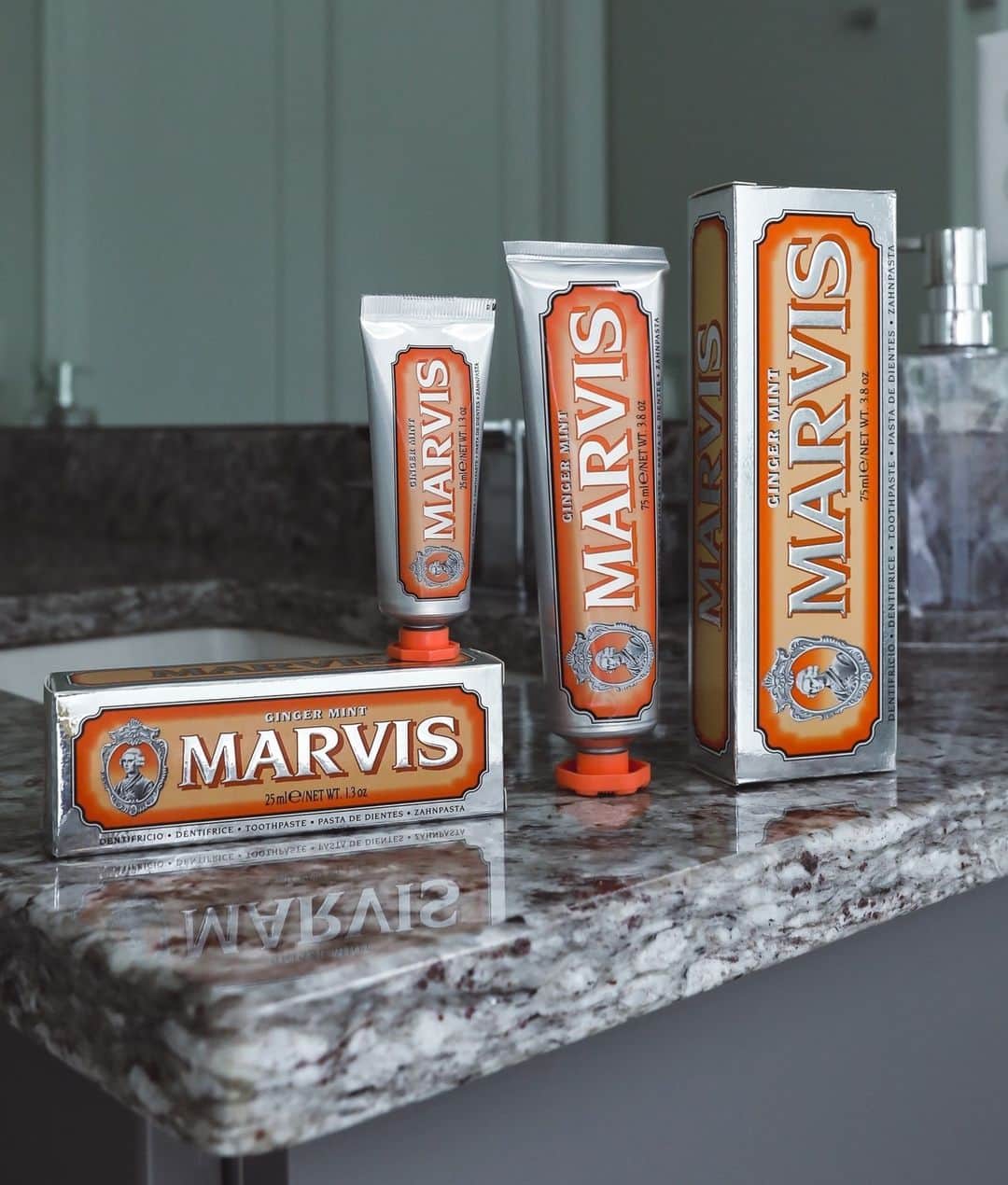 Marvis®️ Official Partnerさんのインスタグラム写真 - (Marvis®️ Official PartnerInstagram)「Ginger Mint on full display 🧡 #ginger」8月26日 0時50分 - marvis_usa