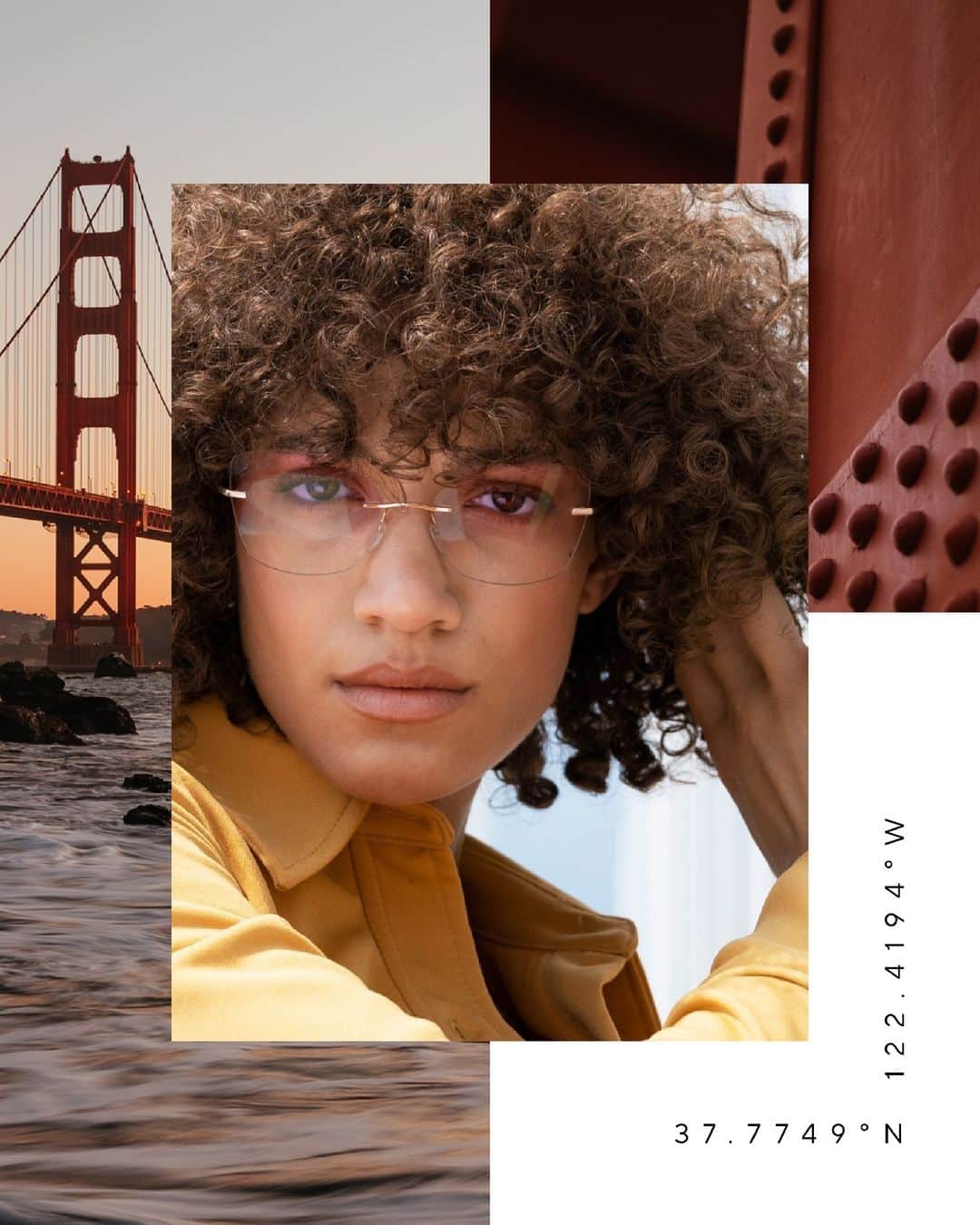 シルエットのインスタグラム：「The sunset-inspired tones of which city make it the perfect place to wear Radiant Rose Gold? Drop a comment below if you know.  #SilhouetteEyewear #EmpoweredByLightness #SummerStyle #TMATinted」