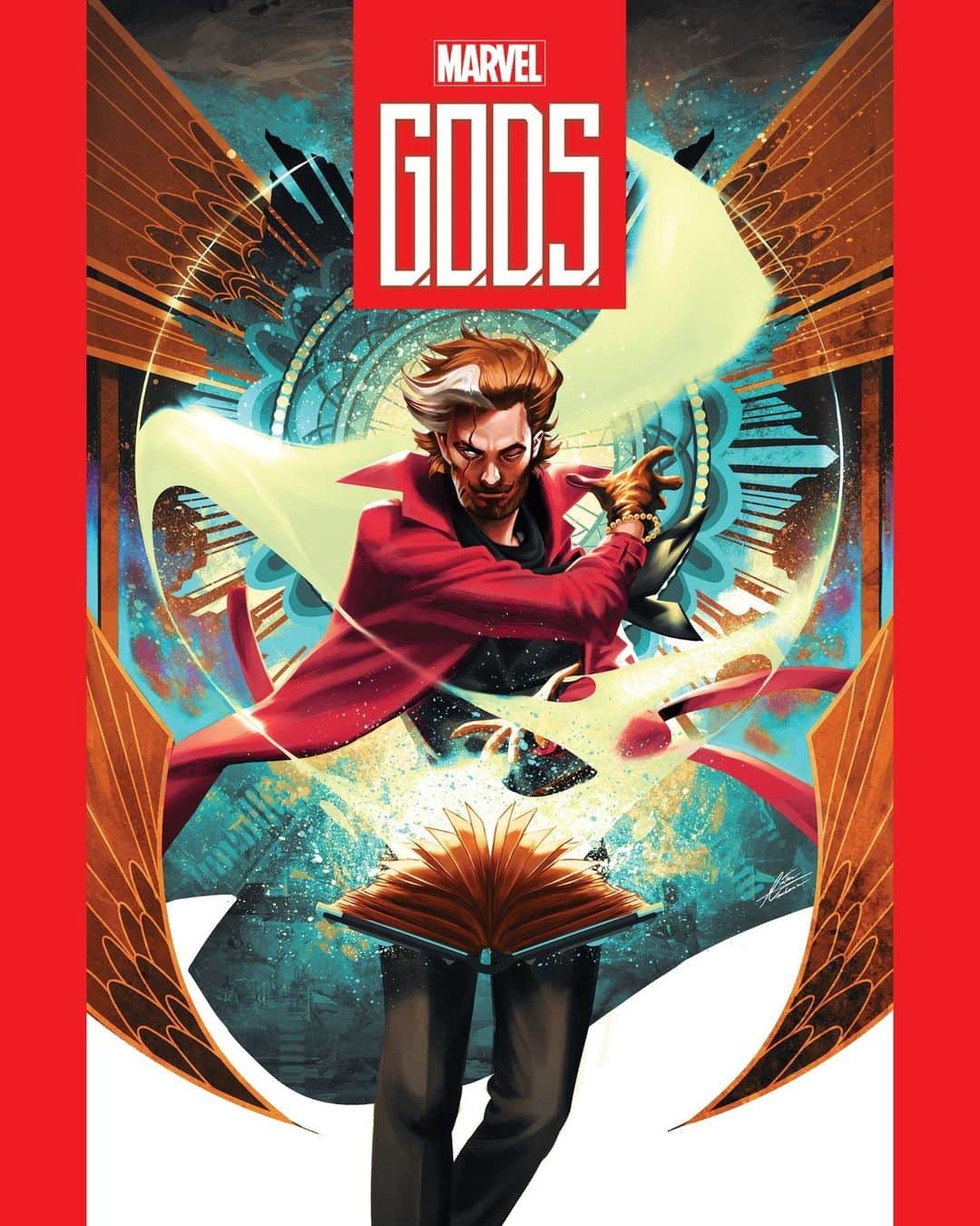 Marvel Entertainmentさんのインスタグラム写真 - (Marvel EntertainmentInstagram)「An eons-old conflict between THE-POWERS-THAT-BE and THE-NATURAL-ORDER-OF-THINGS overtakes the Marvel Universe!  Scroll for a first look at 'G.O.D.S', Jonathan Hickman and Valerio Schiti's epic of the Marvel Comics cosmology, coming this fall. ➡️」8月26日 1時01分 - marvel