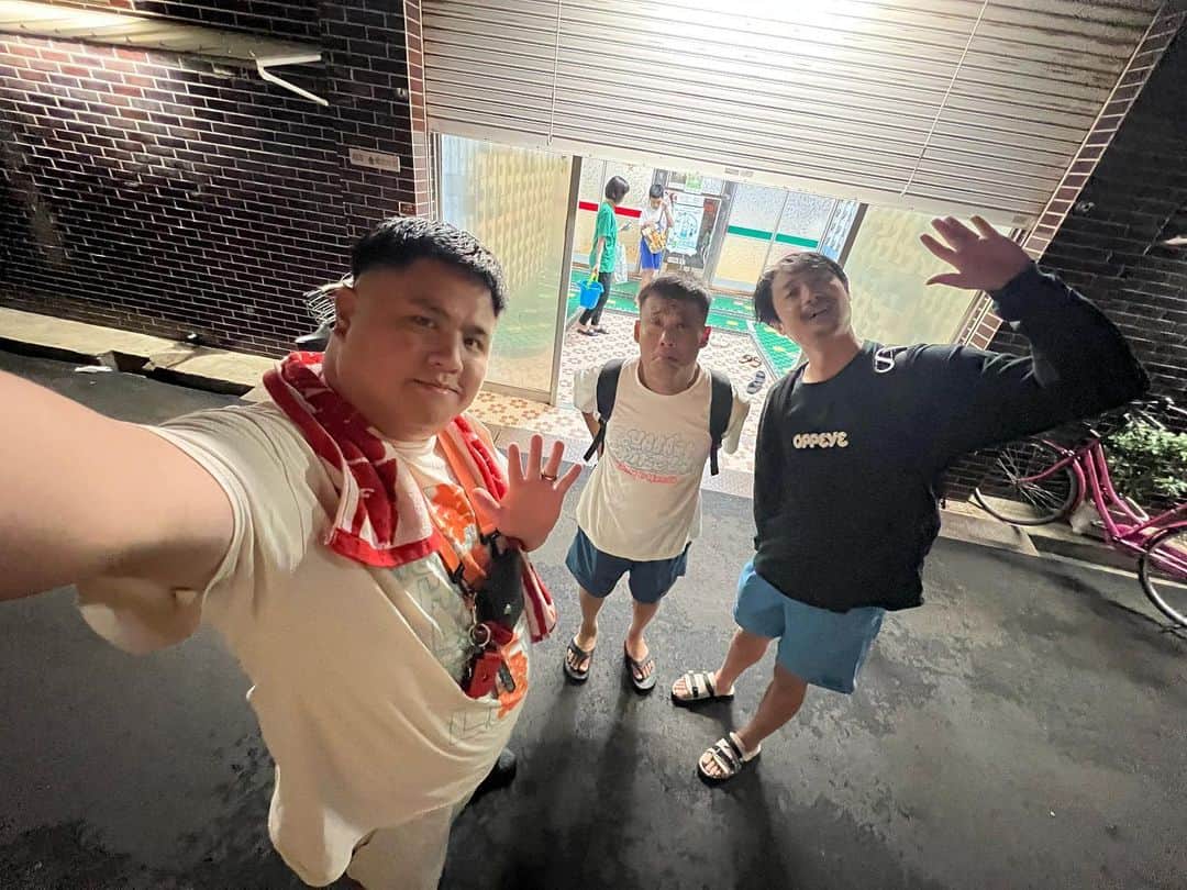 池田真一のインスタグラム：「やっぱり桃谷の極楽温泉が好きすぎる」