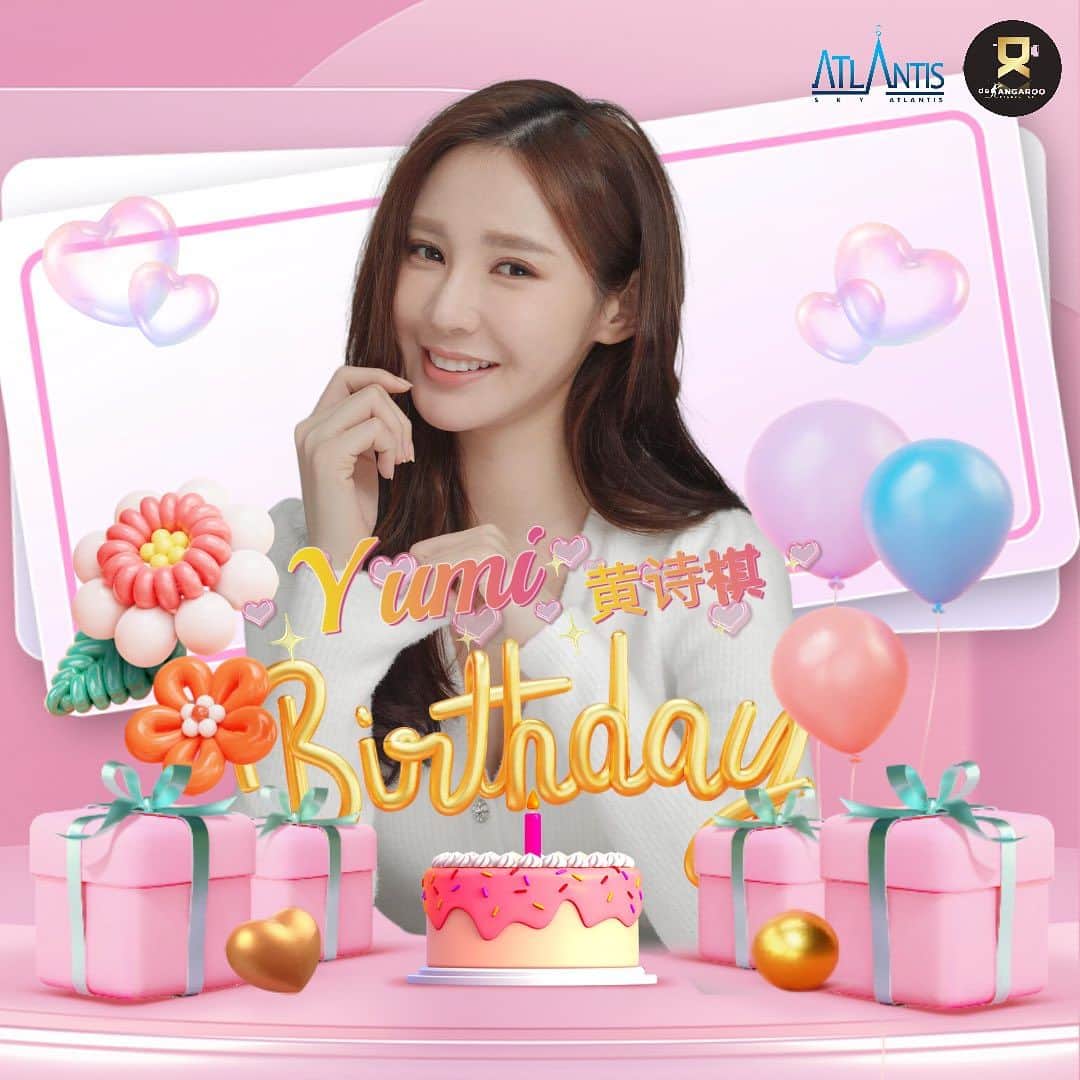 Yumi Wongのインスタグラム：「大老板 @yumiwong_official 生日快乐！愿妳在缤纷的人生旅途中心想事成，一直温柔并坚强，善良却又锋芒。」