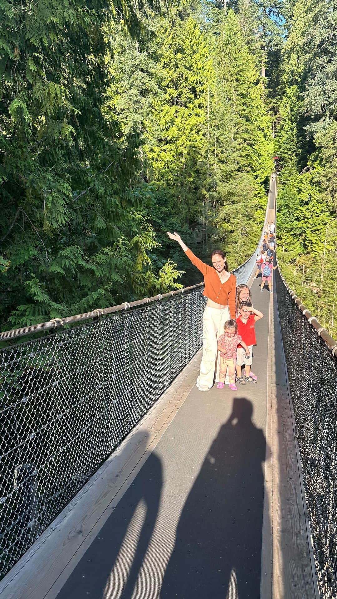 ココ・ロシャのインスタグラム：「I’m so lucky to have been raised in beautiful British Columbia! Had an amazing week showing my babies where Mom grew up before modeling took her to New York as a teenager.」