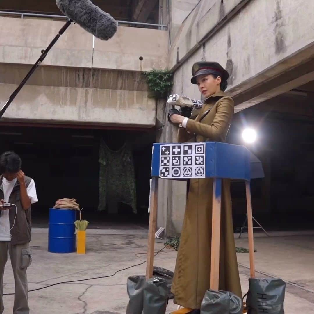 李元玲のインスタグラム：「The making of Metal Slug Awakening content video. @metalslug_sgmy  creator @sofyank96」