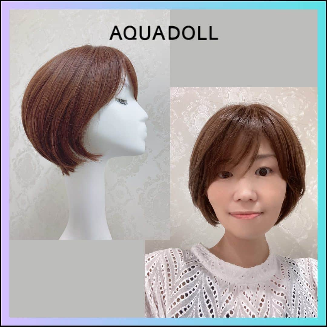 AQUADOLL アクアドールウィッグのインスタグラム