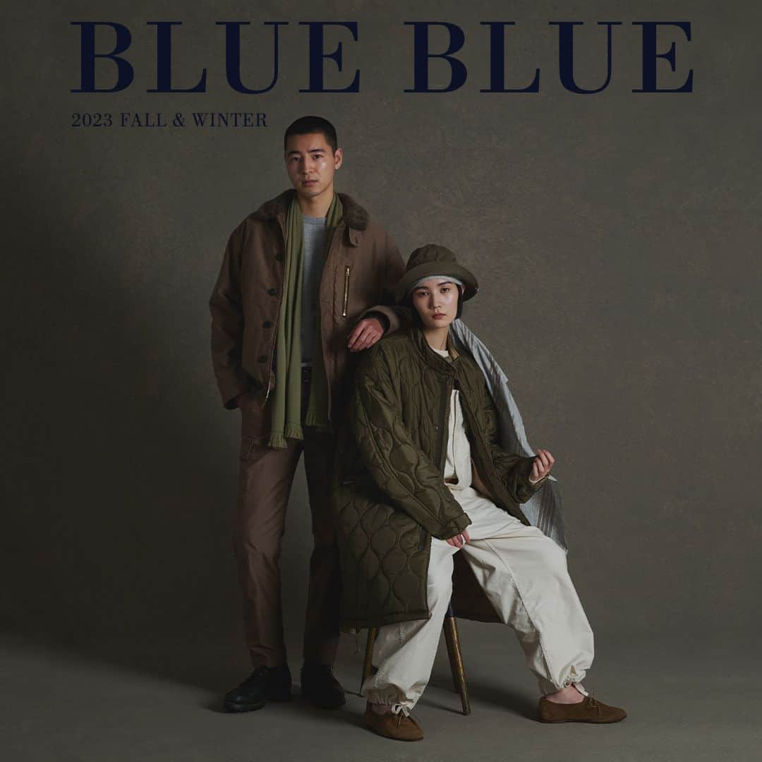 ハリウッドランチマーケットのインスタグラム：「BLUE BLUE 2023 FALL & WINTER COLLECTION 各アイテムの入荷お知らせを承り中です。  詳細は @seilin_official ストーリーズハイライト"FEATURE" または、SEILIN ONLINE SHOPよりご覧いただけます。 https://www.hrm-eshop.com/shop/pages/blueblue_2023_fw.aspx  ------------------------------- (Dear international customers) We offer international shipments. Please visit SEILIN ONLINE SHOP to make purchases. -------------------------------  #ブルーブルー #blueblue #聖林公司 #seilin  #2023fw  #fallwintercollection  #fallandwinter  #fallwinter23  #fallwinter2023」