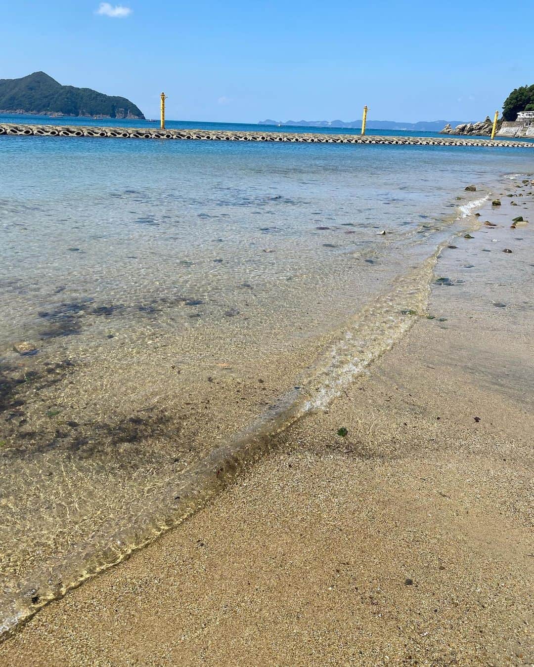 MARIKOさんのインスタグラム写真 - (MARIKOInstagram)「. . lunch🍴🦐💕 目の前の海もめちゃくちゃ綺麗やったし また来たい🏖️🌊✨  . . . . . . . #lunch #sea#海」8月25日 18時34分 - marichi.1010