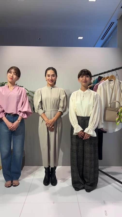 亀恭子のインスタグラム：「@dressterior × @kame_kyo collaboration 2023fw  ご紹介☺︎」