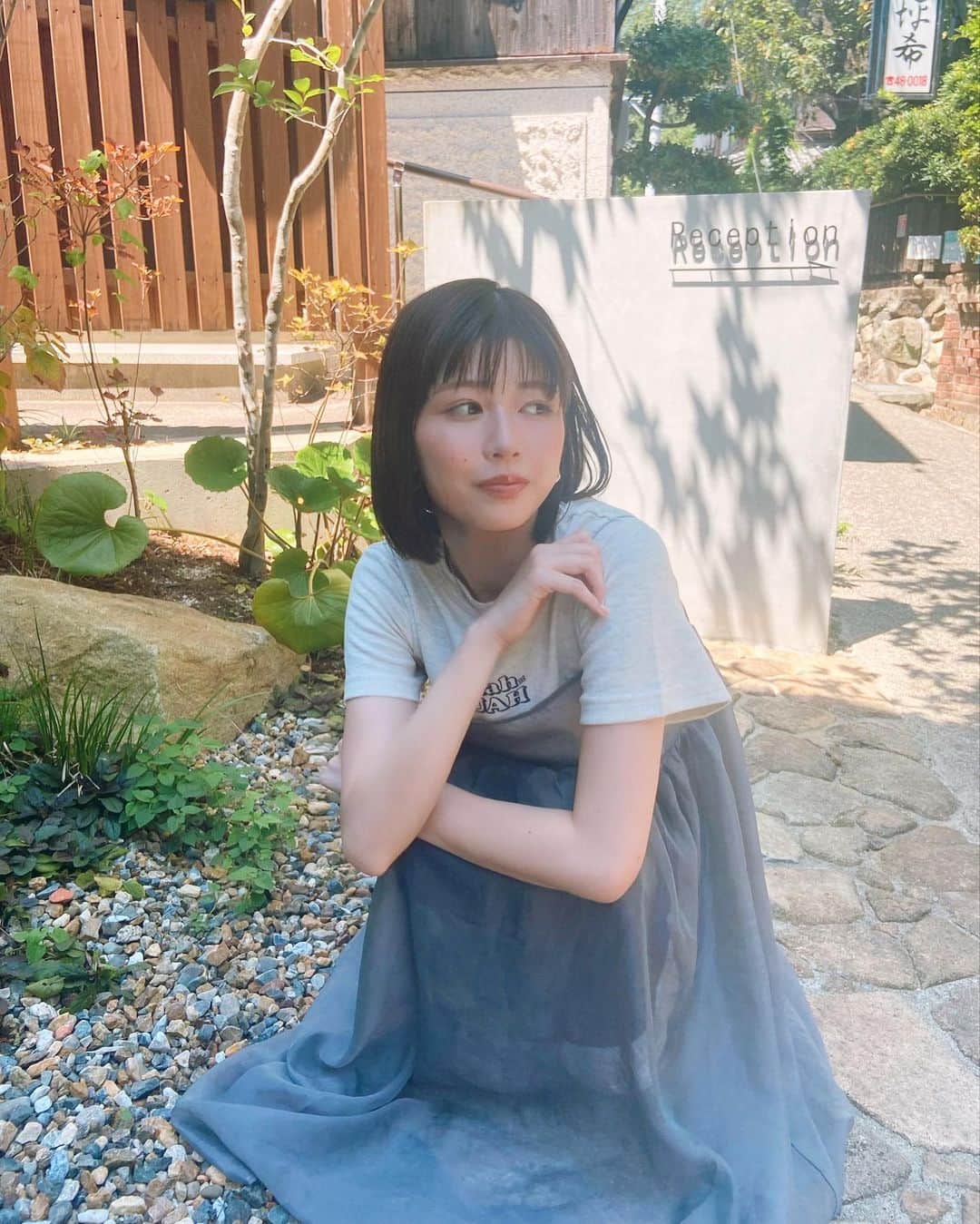 冴木柚葉のインスタグラム：「. 明日の『王様のブランチ』は 🌼週末トラベル 🌼スタジオ に出演致します！  未来ちゃんと広島へ行ってきました♡ 天気も良く、夏休み気分で最高のロケだったよ🤭✌️ 久しぶりにスタジオにも居ます！  是非観てください👀！  #王様のブランチ #tbs」