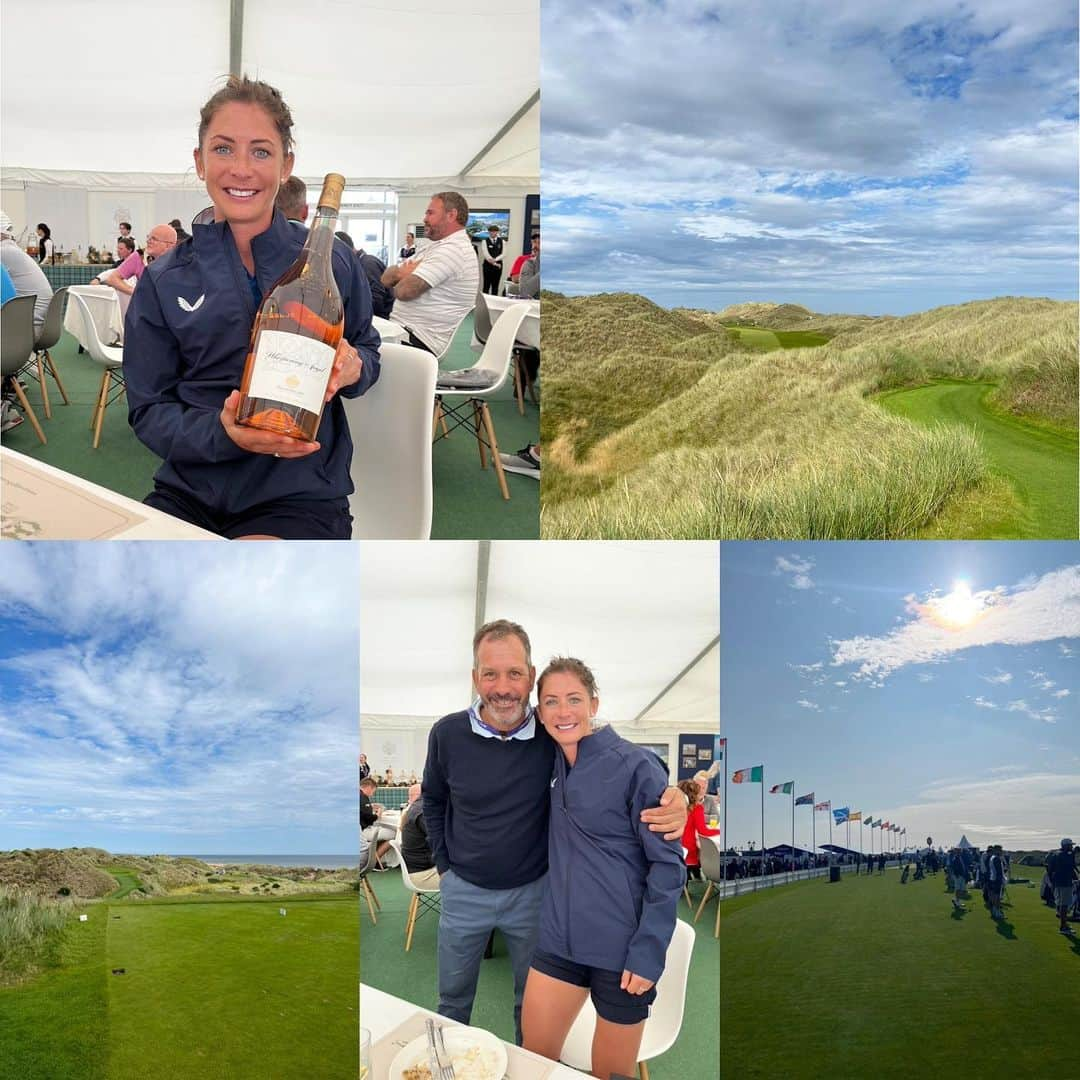 イブ・ミュアヘッドさんのインスタグラム写真 - (イブ・ミュアヘッドInstagram)「It’s been a busy few weeks golfing ⛳️ 🏌️‍♀️ I’m very lucky to play some unreal courses.  Lots of memories made with great people 😊 Thank you.   Muirfield ✅ Queenwood ✅  Trump Aberdeen ✅  Next week- @omegaeuropeanmasters 🇨🇭 @omega   Highlight- longest drive @eulegendstour and winning a magnum bottle of @thewhisperingangel 🍷 👍🏼  @mizunoeurope @mizunogolfeurope 🏌️‍♀️」8月25日 19時17分 - evemuirhead