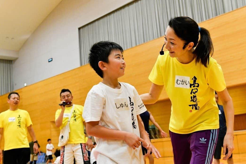 高田延彦のインスタグラム：「ダイヤモンドキッズカレッジ宮古市👪ショット📷 #ダイヤモンドキッズカレッジ　#髙田道場　#岩手県宮古市　#10回目  #親子参加型イベント　#集中　#共同作業　#元気　#あっという間に　#enjoy  #thanks  #peace」