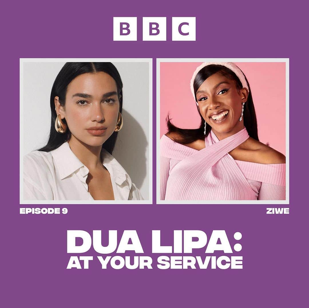 デュア・リパのインスタグラム：「In this week's episode, we're excited to introduce the brilliant US comedian Ziwe (@ziwef).  Renowned for her satirical take on social, political and cultural matters on her own talk show, now Ziwe becomes the interviewee. With Dua, she explores the boundaries of comedy, the dynamics of cancel culture, and the inspirations that shape her comedic approach.  Don’t miss it – tune in on your preferred podcast platform today.  Artwork photography by Theo Wenner (@theo123456)  Ziwe Photographed by Myles Loftin (@mylesloftin), SHOWTIME (@showtime)」