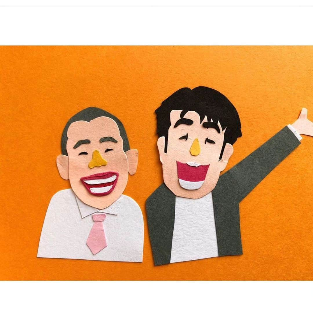 松本康太さんのインスタグラム写真 - (松本康太Instagram)「似顔絵切り絵を作っていただきました！ ありがとうございます(*^O^*)　  #似顔絵#切り絵#似顔絵切り絵#アート#芸術#レギュラー#あるある探検隊#あるある展覧会」8月25日 20時36分 - aruarutankentai.matsumoto