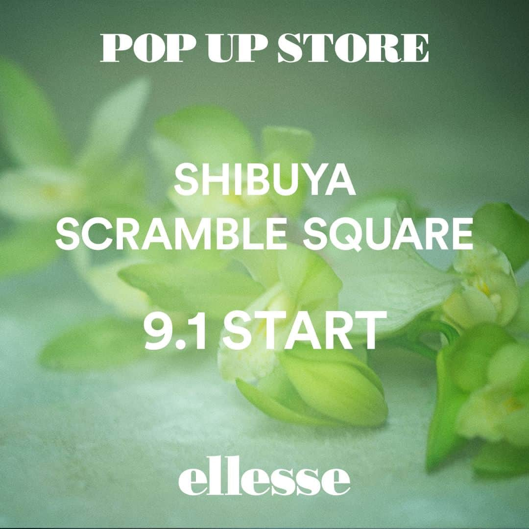 ellesseheritagejpのインスタグラム：「ⓅⓄⓅⓊⓅ SHIBUYA SCRAMBLE SQUARE｜POP UP STORE . 9/1（金）～9/14（木）の期間中、エレッセのPOP UP STOREが「渋谷スクランブルスクエア」にオープン。  その人本来の魅力を引き立てる、デザインとスペック、そしてカラー。生命力を感じる“美”の象徴として、「FLOWERS（花）」をインスピレーション源に、ウエアの“美しさ”にどこまでもこだわった、2023 Fall & Winter collectionのNEWアイテムを実際にご覧いただけます。  皆さまのご来店、心よりお待ちしております。 . . ▼SHIBUYA SCRAMBLE SQUARE｜POP UP STORE 期　　　間：9/1（金）～9/14（木） 営業時間：10:00～21:00 場　　　所：渋谷スクランブルスクエア @shibuya_scramble_square（東京都渋谷区渋谷二丁目24番12号　渋谷スクランブルスクエア2F・Space2） . . #ellesse #ellessejapan #ellessePOPUP #エレッセ #FLOWERS #KeepitBeautiful #popupstore #Tennis #TennisWear #テニス #テニスウェア」