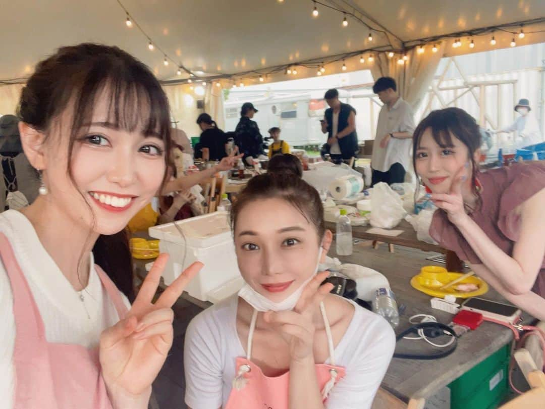 白石陽菜（桜井えりな）さんのインスタグラム写真 - (白石陽菜（桜井えりな）Instagram)「放送見てくれた方ありがとうございます✨ . 途中雷雨になったりアクシデントはありましたが、めちゃくちゃ楽しかったです😋 . 見逃した方はぜひTVerで見てみてください✨ . 撮影の合間に作った伊達さんメロン🍈」8月25日 21時30分 - haruna__408