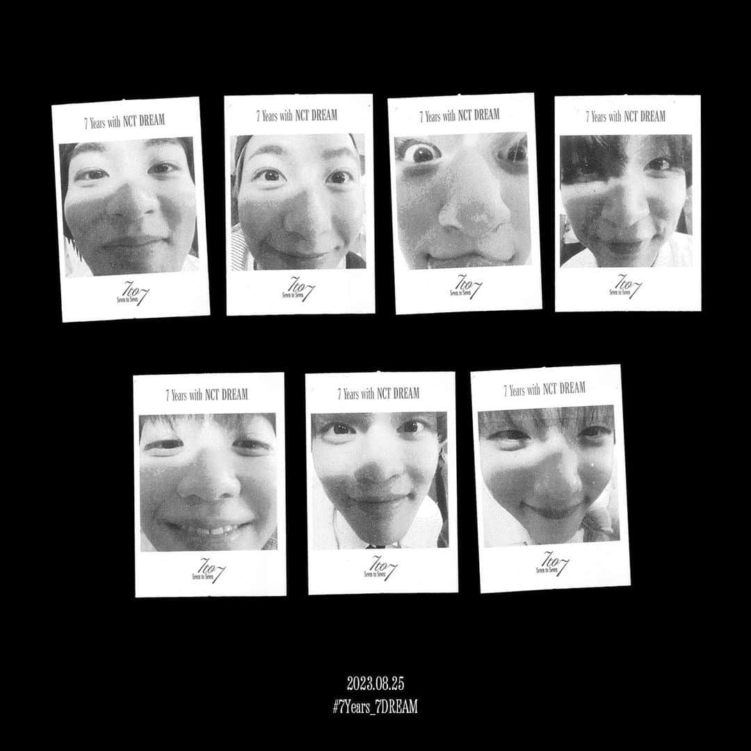 NCT DREAMのインスタグラム：「Dear DREAM  #7Years_7DREAM #7to7 #NCTDREAM #NCT」