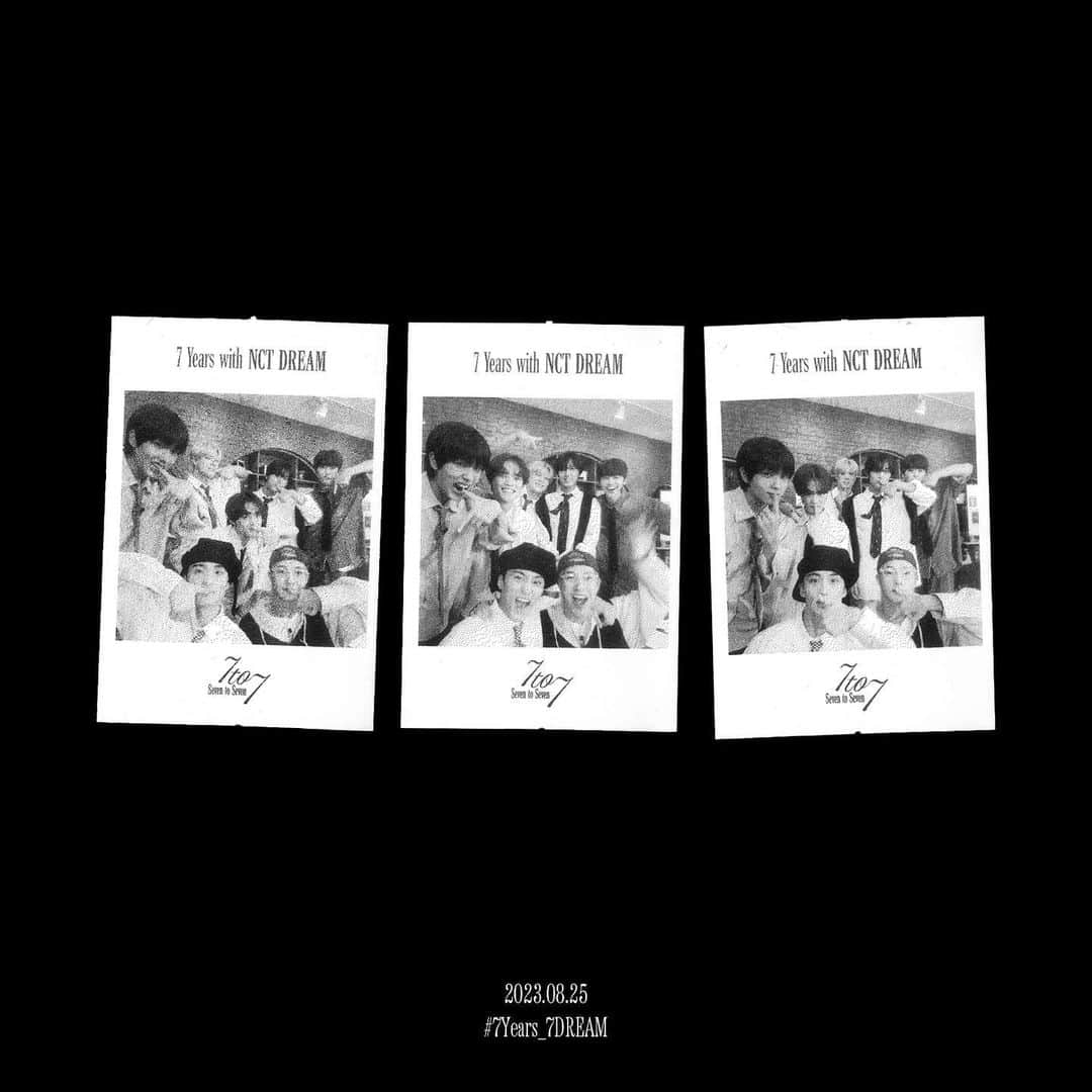 NCT DREAMのインスタグラム：「7 Years with NCT DREAM  #7Years_7DREAM #7to7 #NCTDREAM #NCT」