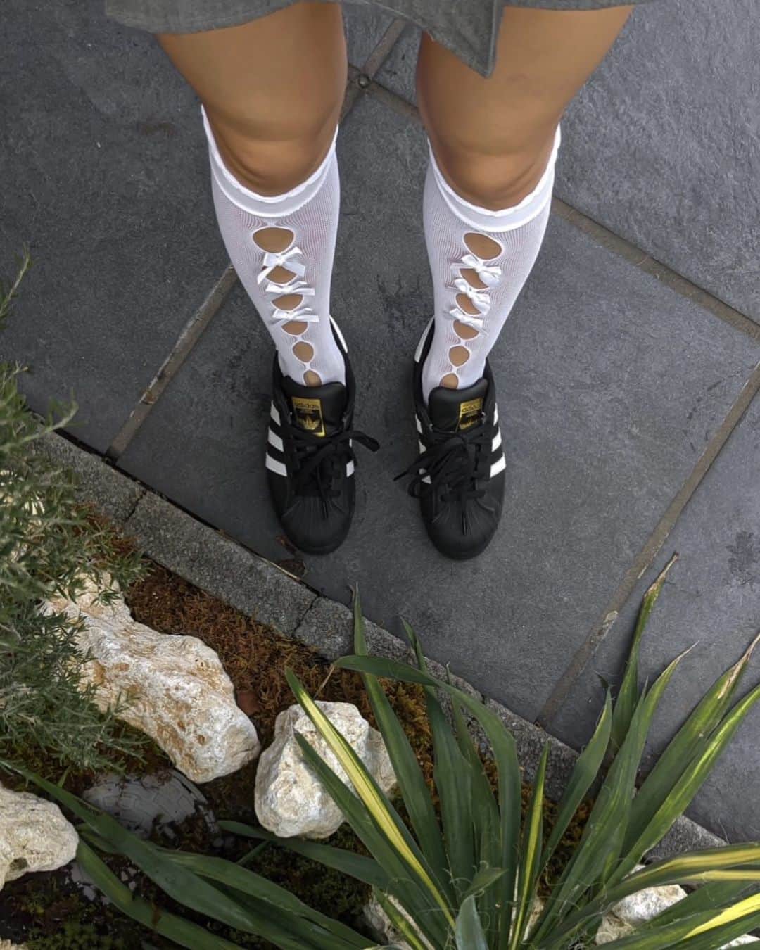 のインスタグラム：「🎀👟」