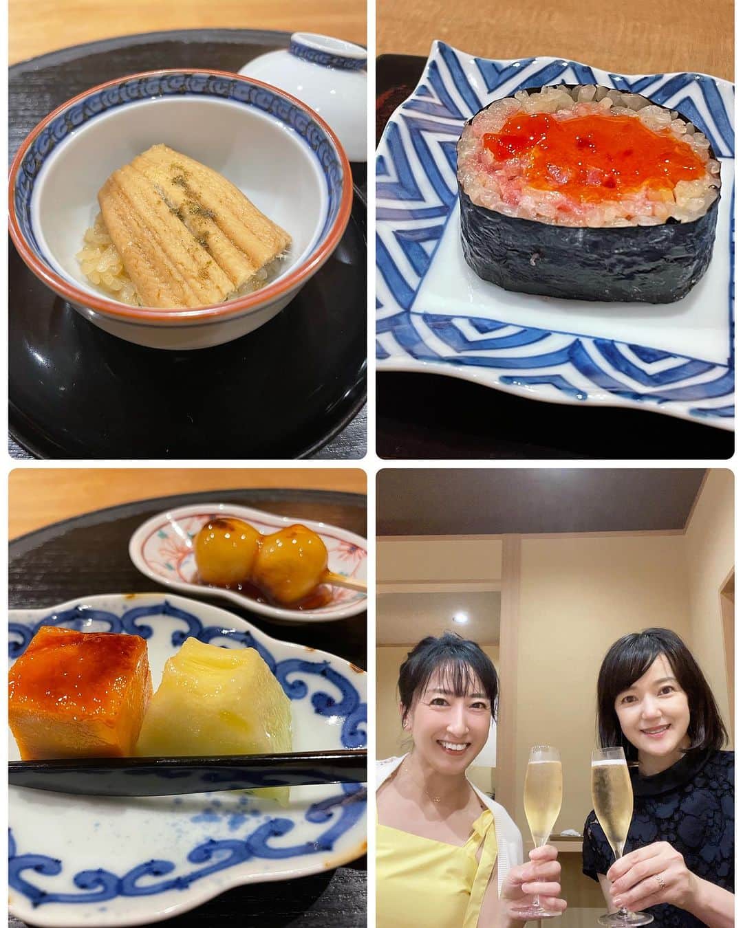 小川薫さんのインスタグラム写真 - (小川薫Instagram)「【お鮨】 . 「薫先生〜、予約が取れる美味しいお店を 教えてください‼︎」とリクエストを戴くことが多いので、 今回はお鮨屋さんを。  北浜駅から歩いてすぐのところにある @kitahama_sushi_yamano さん。 人気店なんですが予約が取れるのが嬉しいです。そして個室はお子さんもOKなので皆さんに知ってもらいたいお店。  今回お鮨ベスト5は 「すだちの香りがいいホタテとキャビア」 「甘エビ昆布じめ」 「肝のソース添え　やわらかい鮑」 「千葉の金目鯛」 「うなぎ」  「新潟　黒崎の茶豆の茶碗蒸し」も唸るほどの絶品！ これは近日中だけみたいなのでぜひ召し上がってほしいです‼︎ . #北浜鮨やまの  #鮨やまの  #大阪鮨　#sushiosaka  #salondeclover  #サロンドクローバー #小川薫 #料理研究家　#テーブルコーディネーター #堀江 #料理教室　#料理教室大阪」8月25日 21時42分 - salondeclover