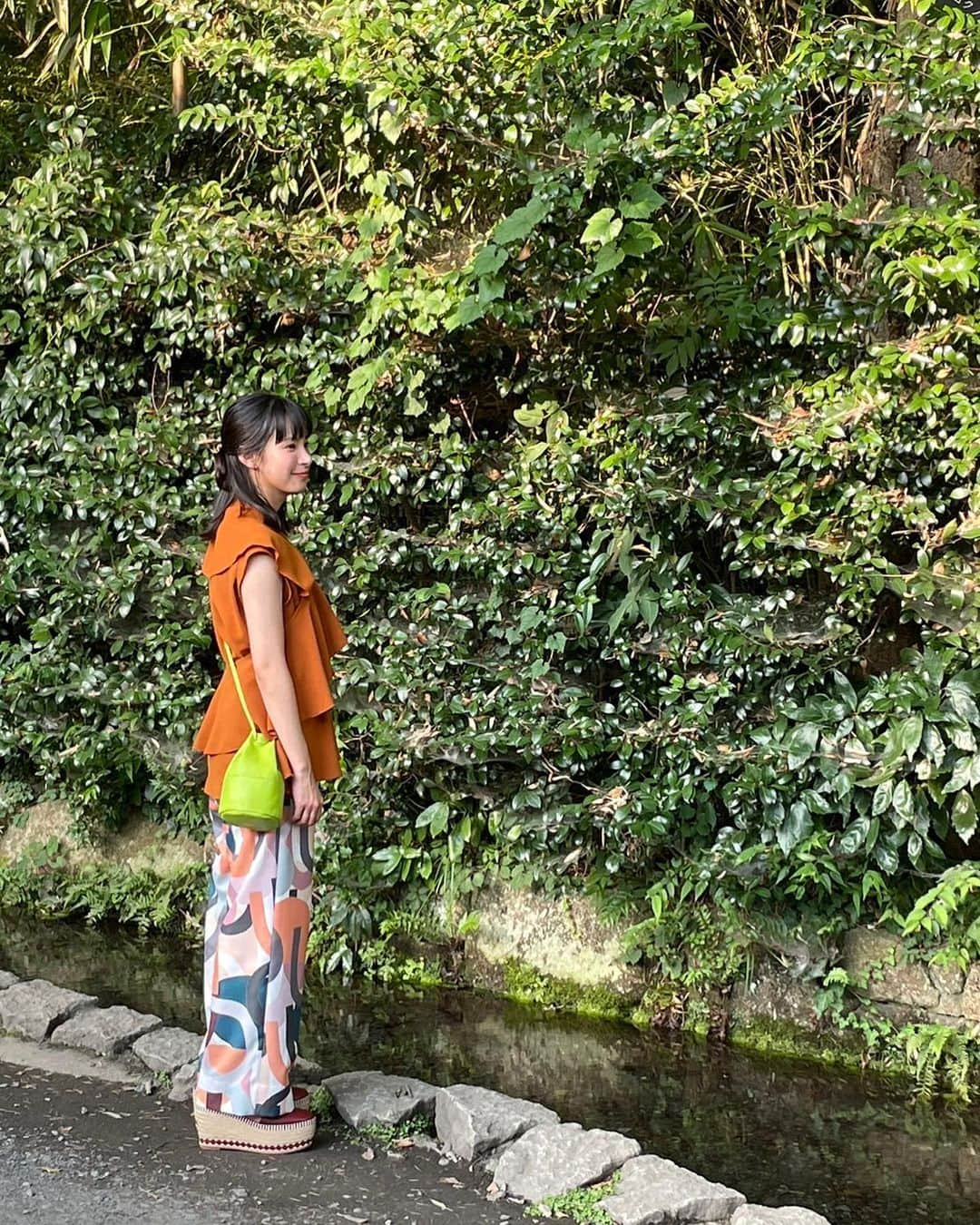 関水渚さんのインスタグラム写真 - (関水渚Instagram)「なぎさだよ🌼  旅色 FO-CAL MAGAZINEさんに掲載していただいてます☺️  東京都国立市、国分寺市、小金井市に旅色のスタッフの皆様と日帰り旅に出かけました🌼  東京、日本は、本当に素敵な景色で溢れてる〜🦭  ぜひご覧ください☺️  そして、みんなも熱中症にはお気をつけて遊びに行ってみてね〜🦭」8月25日 21時50分 - nagisa_sekimizu