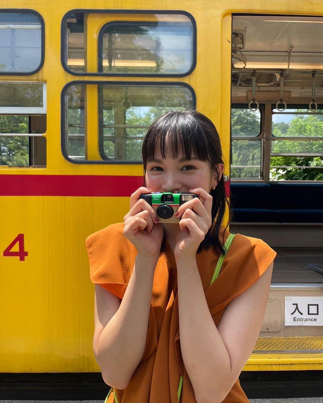 関水渚のインスタグラム：「なぎさだよ🌼  旅色 FO-CAL MAGAZINEさんに掲載していただいてます☺️  東京都国立市、国分寺市、小金井市に旅色のスタッフの皆様と日帰り旅に出かけました🌼  東京、日本は、本当に素敵な景色で溢れてる〜🦭  ぜひご覧ください☺️  そして、みんなも熱中症にはお気をつけて遊びに行ってみてね〜🦭」