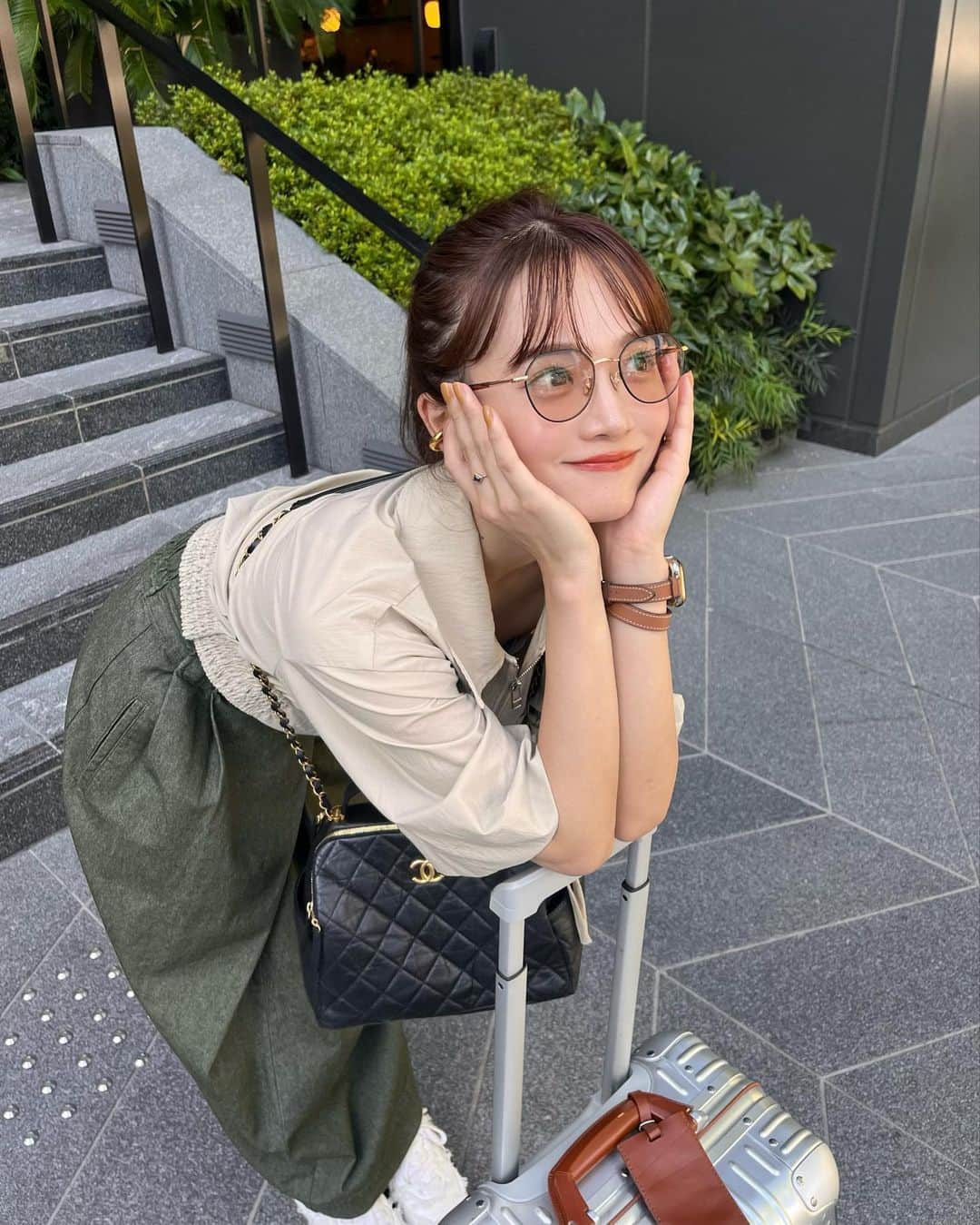 田久保夏鈴のインスタグラム：「もうすぐ秋🌝🍂」
