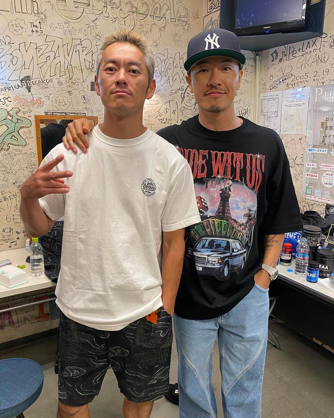 般若のインスタグラム：「カッコよかった〜 @ak69_official」