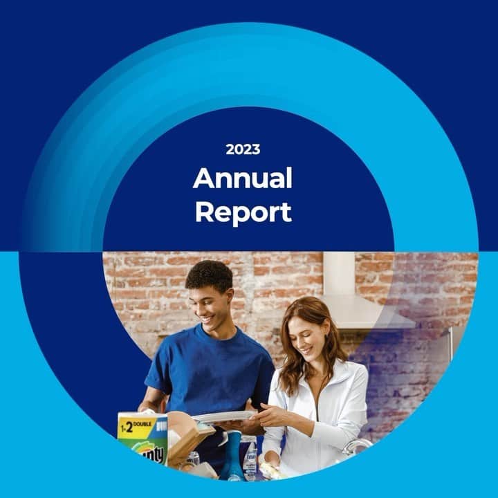 P&G（Procter & Gamble）のインスタグラム：「P&G’s 2023 Annual Report is out! We’re proud of what P&G people accomplished in FY’23 through our integrated strategy & our commitment to support consumers in small but meaningful ways with superior performing products of high quality at a superior value.   Learn more in the link in bio!」