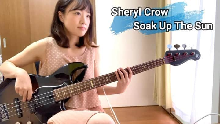 OKAPYのインスタグラム：「. Sheryl Crow / Soak Up the Sun  これ聴くと海行きたくなる〜よね〜🐳 長野は日中暑いけど早朝は涼しく秋めいてきたし 季節外れでも良いから海行きたいな(^○^)🏝  動画フルは、OKAPY YouTubeへ😚」