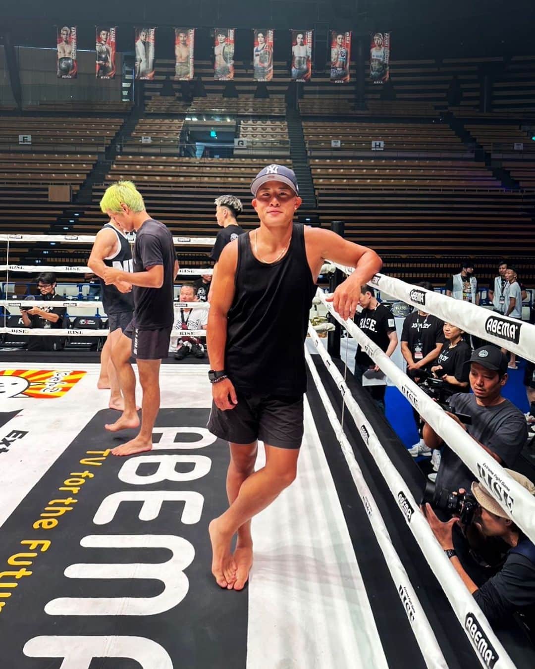 大雅のインスタグラム：「fight day🔥 道を切り開いて来る  会場に来れない人はAbemaTVで見てね！！」