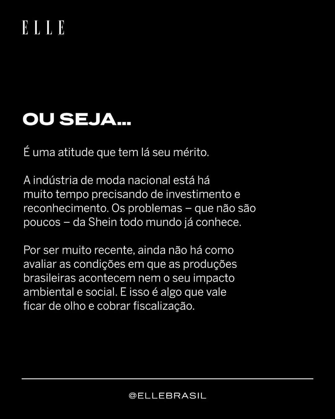 ELLE Brasilさんのインスタグラム写真 - (ELLE BrasilInstagram)「Tudo sobre a compra da Forever 21 (e de todas as marcas do mesmo grupo) pela Shein e o que isso significa para o mercado de moda mundial e brasileiro. (via @_luigitorre)」8月26日 3時12分 - ellebrasil