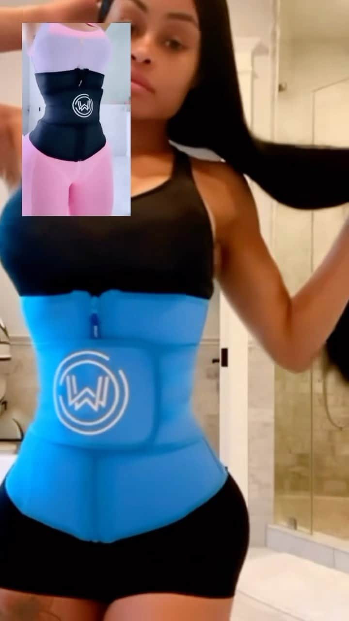 ブラック・チャイナのインスタグラム：「My waist is so sculpted but I also have so much back support and see less bloat when I used my Define Bands from @whatwaistofficial  Product #: 230 Code: BLACCHYNA10」