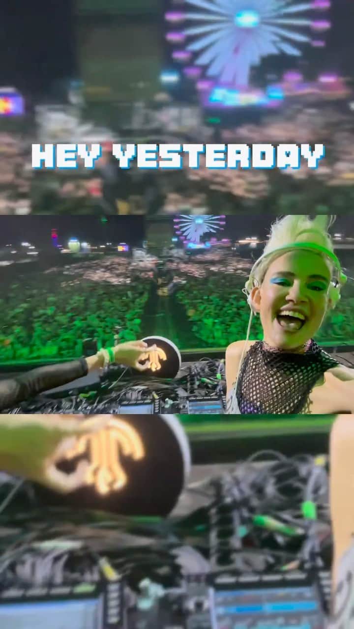 NERVOのインスタグラム：「‘HEY YESTERDAY’ w/ our buddy @bennicky is OUT NOW everywhere 🔥⚡️❤️‍🔥 have been playing this track in all our summer sets and it has been going OFF - sooo excited it’s finally out for you to add to your playlists!! We hope you likey the higher BPMs bc we ARE! 💫💫✨🎵👯‍♀️🎉‼️   #HeyYesterday #newmusicfriday #edm #newmusic   🔗 Link in bio and stories!」