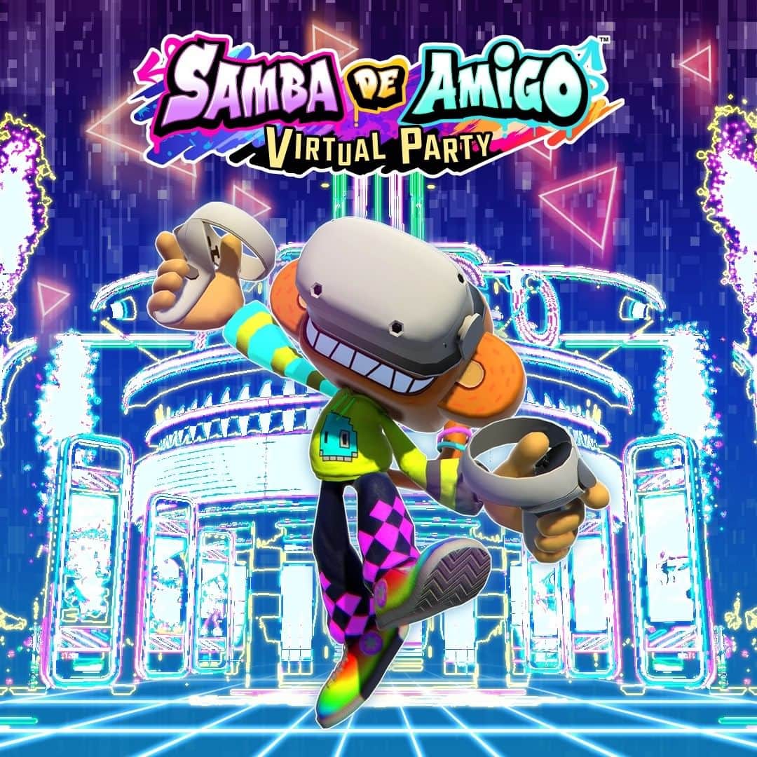 のインスタグラム：「Shake it in VR with Samba de Amigo: Virtual Party! (cute emoji here)  Samba de Amigo: Virtual Party is available to pre-order now for Meta Quest!」