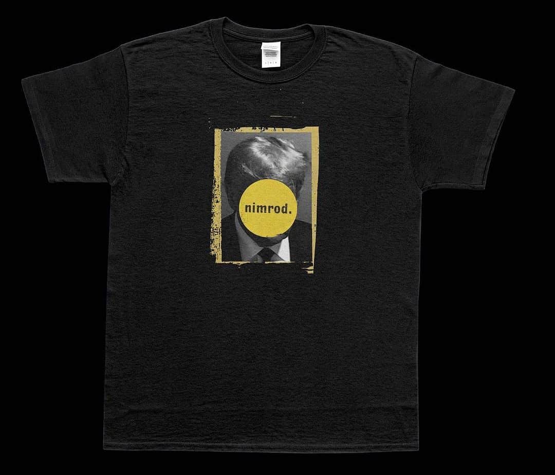 Green Dayのインスタグラム：「Good Riddance. The ultimate Nimrod shirt is available for 72 hours only. Limited edition shirt proceeds will be donated to T̶h̶e̶ ̶G̶i̶u̶l̶i̶a̶n̶i̶ ̶L̶e̶g̶a̶l̶ ̶D̶e̶f̶e̶n̶s̶e̶ ̶F̶u̶n̶d̶ @greatergoodmusiccharity, which brings food to those affected by the Maui wildfires.」