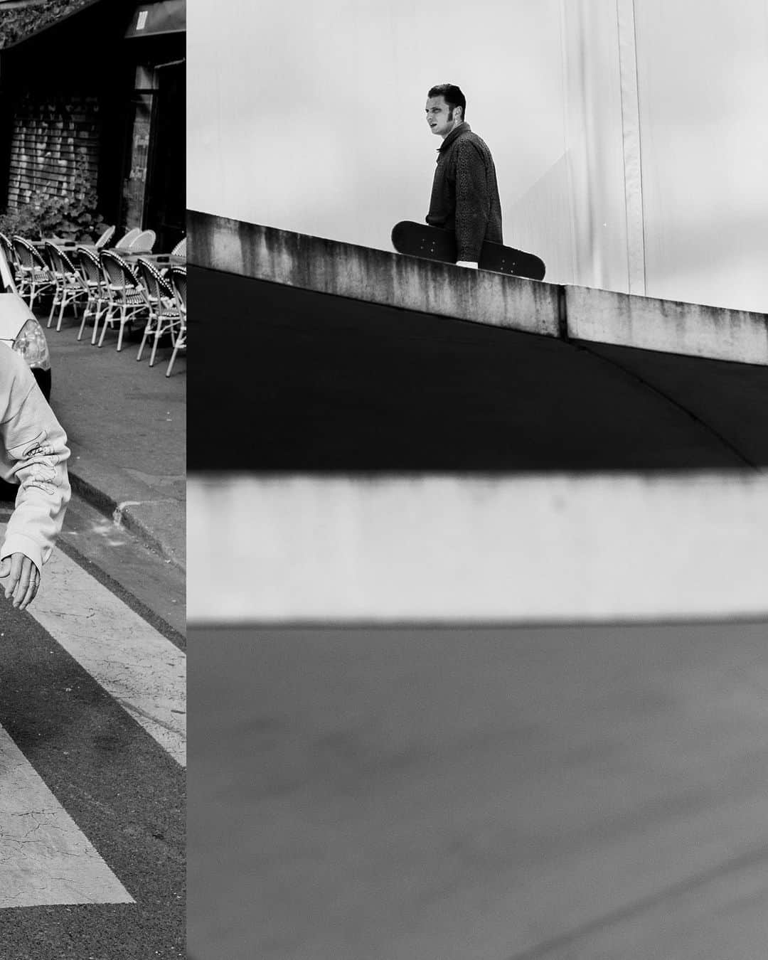 adidas Skateboardingさんのインスタグラム写真 - (adidas SkateboardingInstagram)「🖤🤍/// @blondey in Paris as seen in @soloskatemag.  📸 @semrubio  #adidasSkateboarding #soloskatemag #paris」8月26日 6時18分 - adidasskateboarding