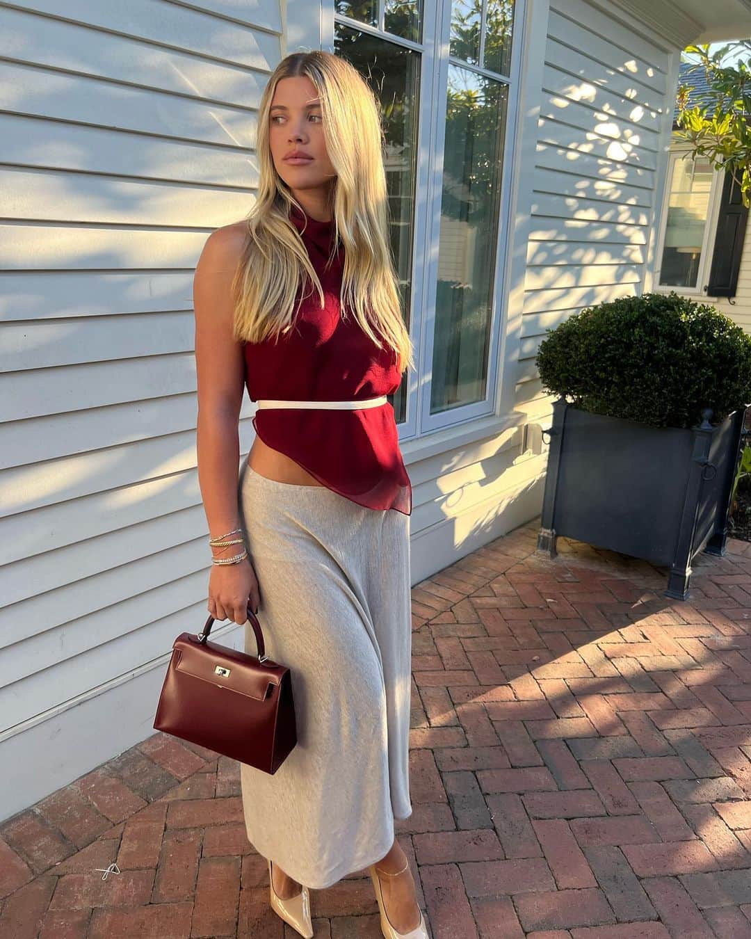 ソフィア・リッチーのインスタグラム：「Bordeaux season ♥️」