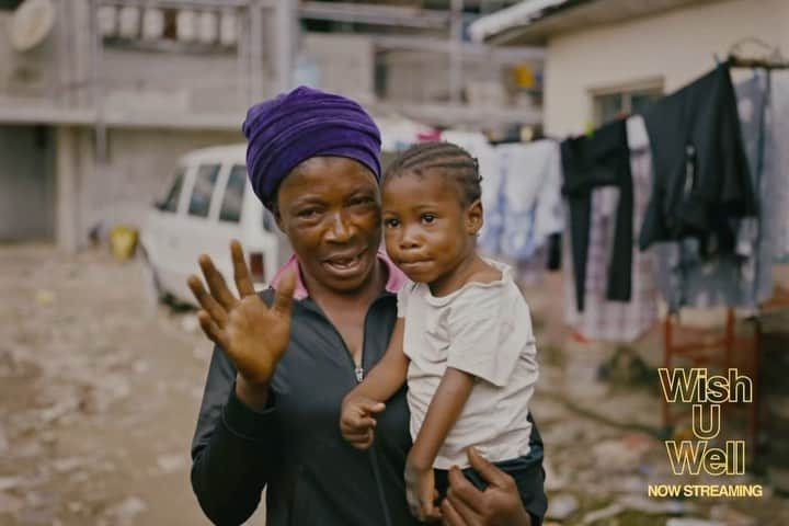 フレンチ・モンタナのインスタグラム：「WORLD PREMIERE “ Wish u well “ VIDEO out now @vevo  THANK YOU NIGERIA  THANK U MAKOKO  THANK U HYENA BOYS 🇳🇬 🇲🇦 !  @swaelee @lojaymusic @jessglynne 🎬」