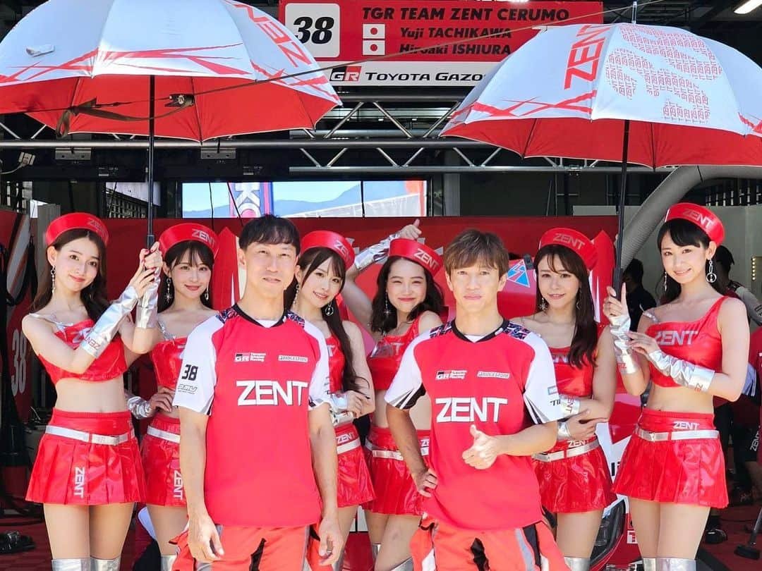 佐々木美乃里のインスタグラム：「- ̗̀ ꪔ̤̥ꪔ̤̮ꪔ̤̫ ̖́-  🏁SUPER GT Rd.5 in鈴鹿サーキット  今日から2日間、今回も38号車の応援 よろしくお願い致します🏎❣️   #zent  #zentsweeties  #zentsweeties2023  #supergt  #レースクイーン  #佐々木美乃里   写真は前戦の富士だよ🫶🏻」